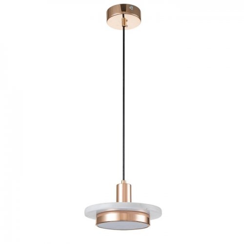 Подвесной светильник Escada 10260/1 LED*12W Gold/White marble