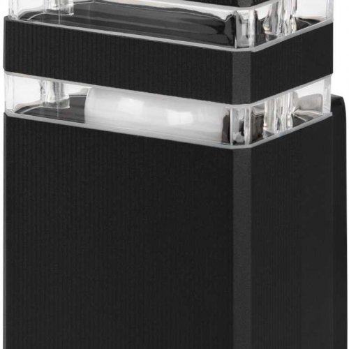 Светильник уличный настенный ЭРА «Астрея» GBW-101-BL-0200 230В 1хЕ27 IP54 вверх черный Б0069590