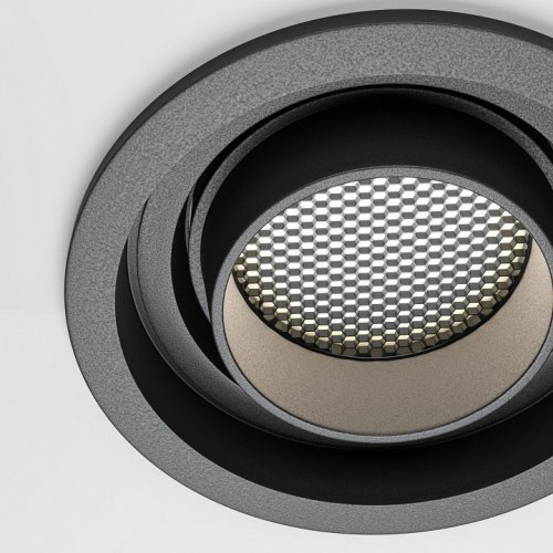 Встраиваемый светильник Maytoni Technical Atom DL113-GU10-01-RD-B Встраиваемый светильник Maytoni Technical Atom DL113-GU10-01-RD-B