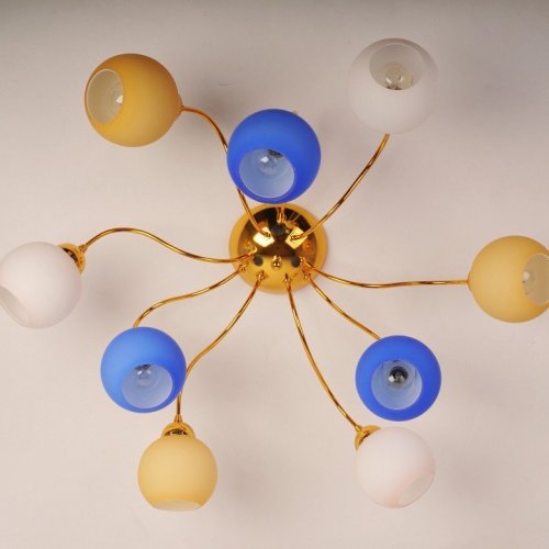 Потолочная люстра Doge Luce 350 350PL9GO-MIX