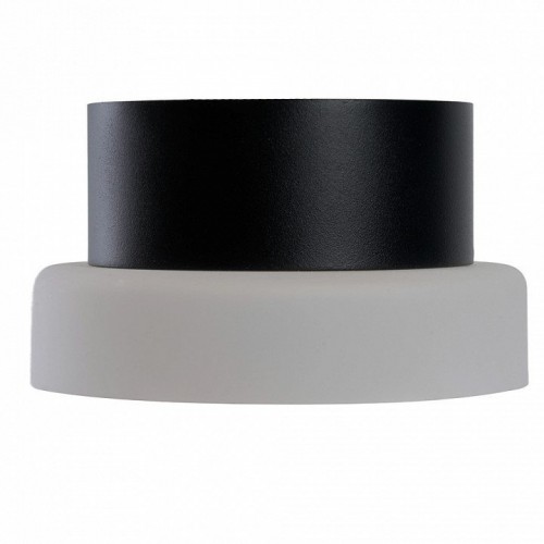 Светильник потолочный Feron HL460 Barrel OPAL 12W, 230V, GX53, черный