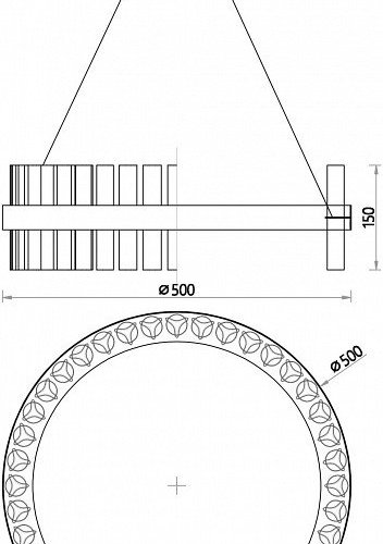 Подвесная люстра Favourite Placerat 4012-5P