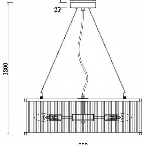 Подвесной светильник Freya Savoy FR5053PL-08BS