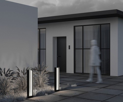 Наземный высокий светильник Maytoni Reso O445FL-L20GF3K1