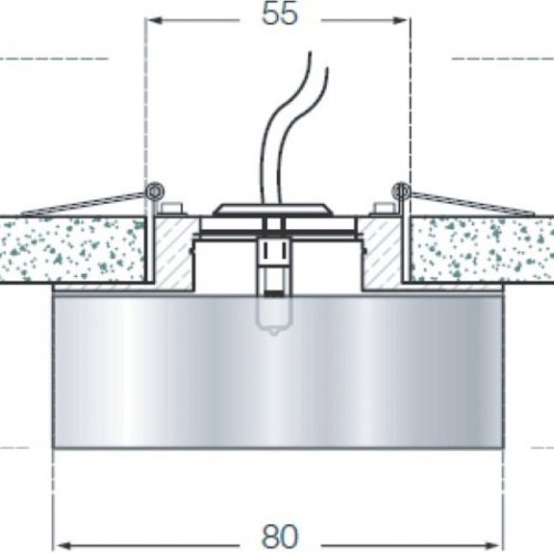 Точечный светильник Downlight DL027