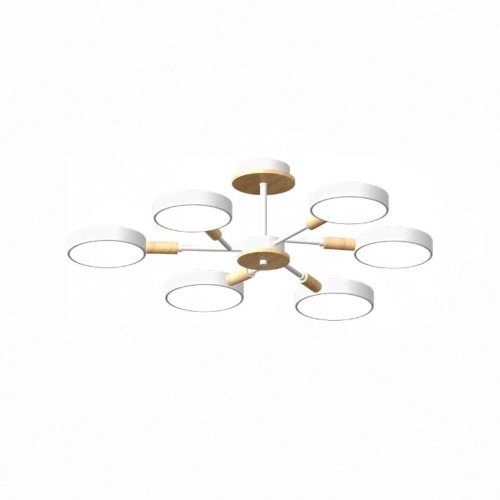 Потолочная люстра LED4U L3218-740 WH