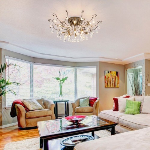 Потолочная люстра Eurosvet 10042/12 античная бронза/прозрачный хрусталь Потолочная люстра Eurosvet 10042/12 античная бронза/прозрачный хрусталь