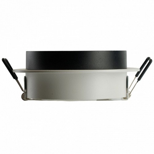 Светильник встраиваемый Feron DL507 потолочный GX53 белый + черный круг 51351