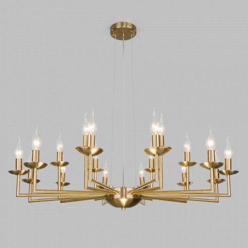 Подвесная люстра Eurosvet Cariso 60150/18 латунь