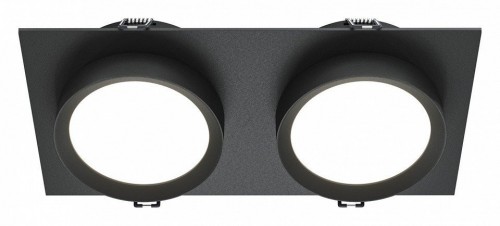 Точечный светильник Maytoni Hoop DL086-02-GX53-SQ-B