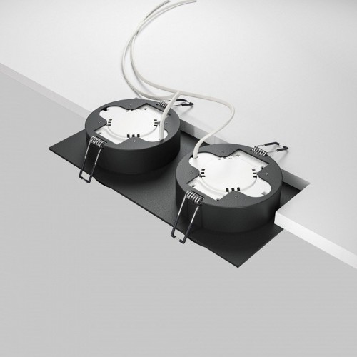 Точечный светильник Maytoni Hoop DL086-02-GX53-SQ-B