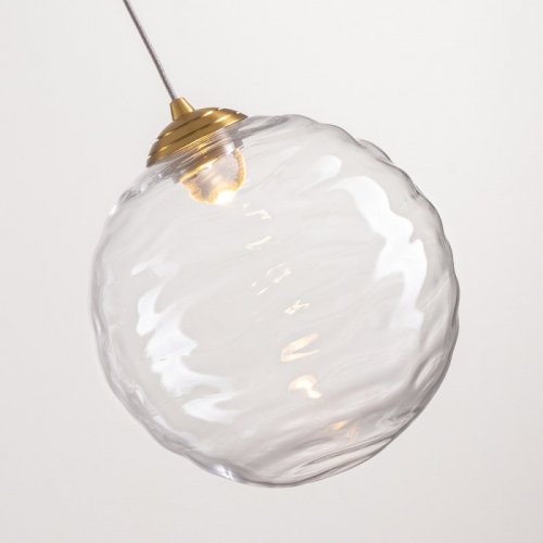 Подвесной светильник MD25030001 MD25030001-1A brass/clear Подвесной светильник MD25030001 MD25030001-1A brass/clear