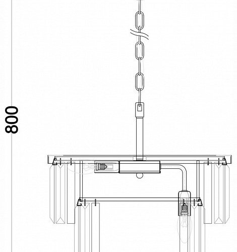 Подвесная люстра Freya Viviane FR11001PL-08G Подвесная люстра Freya Viviane FR11001PL-08G