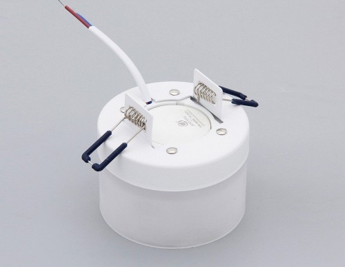 Встраиваемый светильник Ambrella light TN65 TN650 SWH белый песок GX53 D90*45