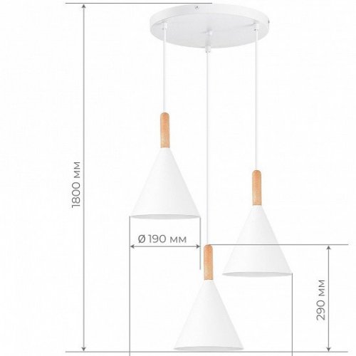 Подвесной светильник EVOLUCE Arket SLE1255-513-03