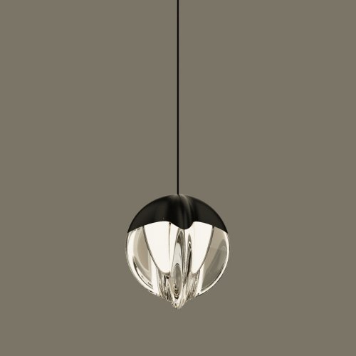 Подвесной светильник DeLight Collection MD24001033 MD24001033-1A black/clear Подвесной светильник DeLight Collection MD24001033 MD24001033-1A black/clear