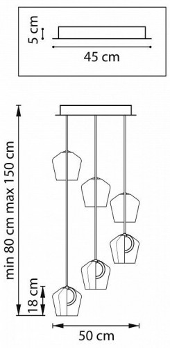 Потолочная люстра Lightstar Caramello 796169