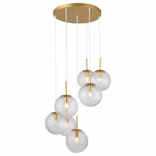 Подвесная люстра Toplight Alyse TL1215H-07TR Подвесная люстра Toplight Alyse TL1215H-07TR