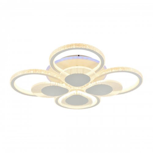 Потолочная светодиодная люстра Profit Light 5891/4+4B WHT