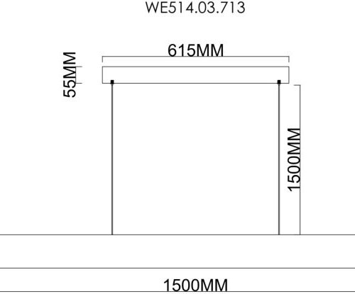 Подвесной светильник Wertmark Edda WE514.03.713