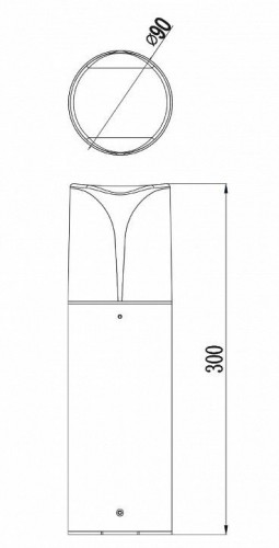 Ландшафтный светильник Maytoni Piccadilly O017FL-01B