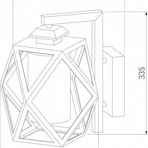 Светильник на штанге Elektrostandard Ambra a056232