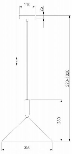 Подвесной светильник Eurosvet Nippon 50024/1 белый