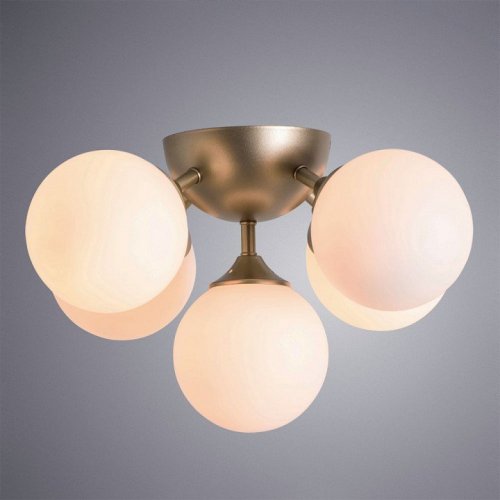 Потолочная люстра Arte Lamp Fobos A2704PL-5SG Потолочная люстра Arte Lamp Fobos A2704PL-5SG