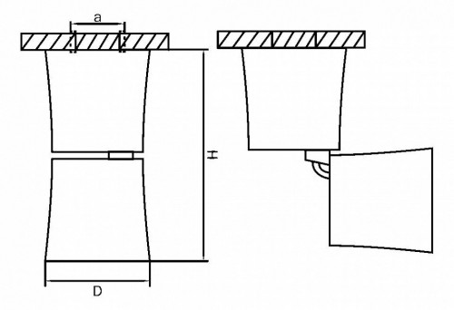Точечный накладной светильник Lightstar Rotonda 214454