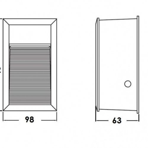 Встраиваемый светильник уличный Oasis Light 91485 S Встраиваемый светильник уличный Oasis Light 91485 S