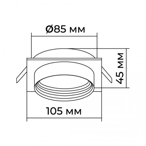 Точечный светильник Apeyron Nimbus 16-113 Точечный светильник Apeyron Nimbus 16-113