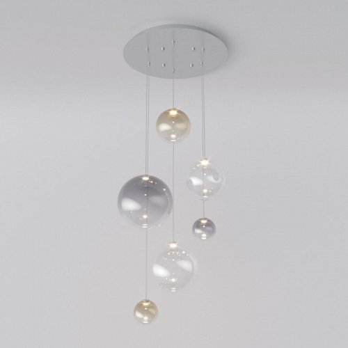 Подвесной светильник Eurosvet Wonder 50230 LED хром Подвесной светильник Eurosvet Wonder 50230 LED хром