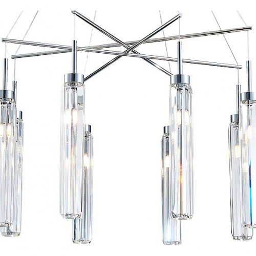 Подвесная люстра Newport 4524+4/S chrome М0066076 Подвесная люстра Newport 4524+4/S chrome М0066076