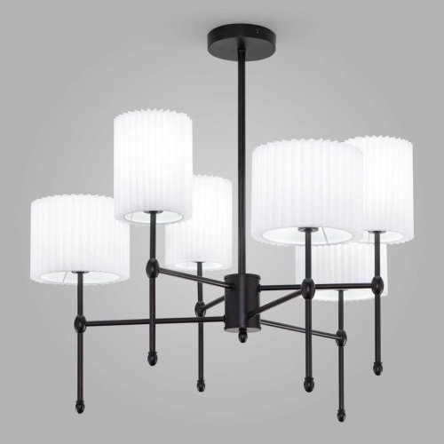 Подвесная люстра Eurosvet Notturno 60162/6 черный Smart Подвесная люстра Eurosvet Notturno 60162/6 черный Smart