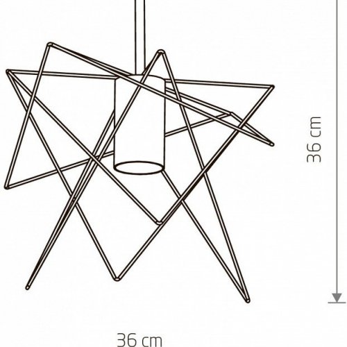 Плафон металлический Nowodvorski Cameleon Gstar 10327