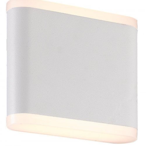 Уличный настенный светодиодный светильник Elvan GW-6080S-6W-WW-Wh