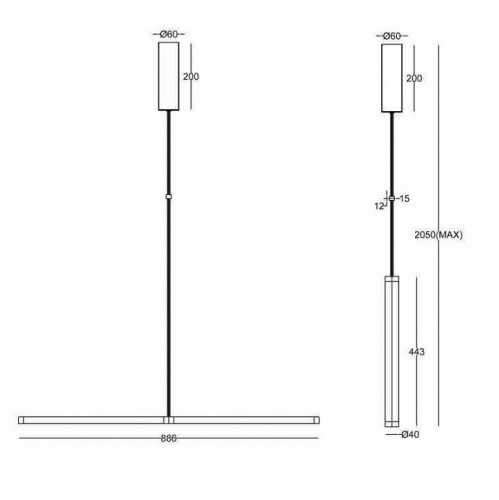 Подвесной светильник Maytoni Supersymmetry P096PL-L11WK Подвесной светильник Maytoni Supersymmetry P096PL-L11WK