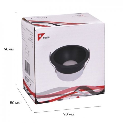 Точечный светильник 16063-9.0-001LD MR16 BK Точечный светильник 16063-9.0-001LD MR16 BK