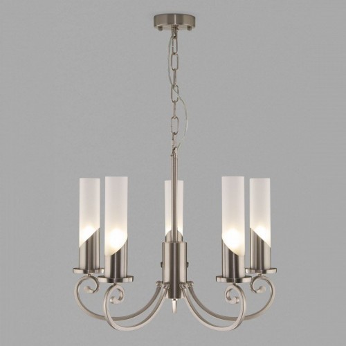 Подвесная люстра Eurosvet Banci 60117/5 никель
