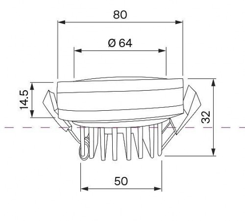 Встраиваемый светильник Maytoni Phanton DL2001-L7W4K Встраиваемый светильник Maytoni Phanton DL2001-L7W4K