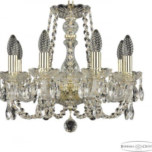 Подвесная люстра Bohemia Ivele Crystal 101 101/8/141 G Подвесная люстра Bohemia Ivele Crystal 101 101/8/141 G
