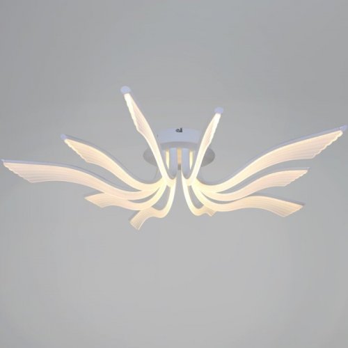 Потолочная люстра 35390-0.3-5+5 white Потолочная люстра 35390-0.3-5+5 white