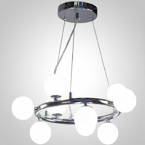 Подвесная люстра AM-Group AM488 AM488 CH D500 Подвесная люстра AM-Group AM488 AM488 CH D500