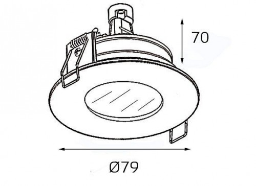Точечный светильник Italline Qso QSO 006L black