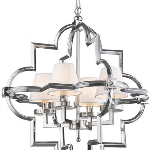 Подвесная люстра Mandeville KM0728P-4M nickel