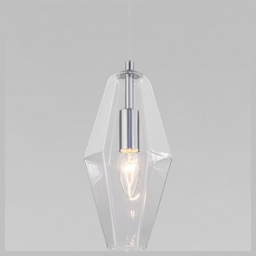 Подвесной светильник Eurosvet Prism 50236/1 прозрачный Подвесной светильник Eurosvet Prism 50236/1 прозрачный