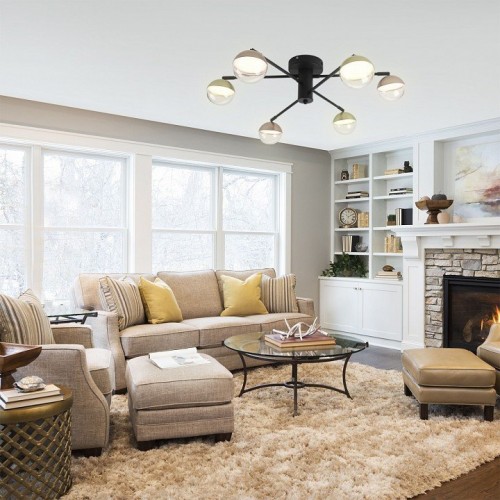 Потолочная люстра Diverse 10271/6LED Gold/Copper