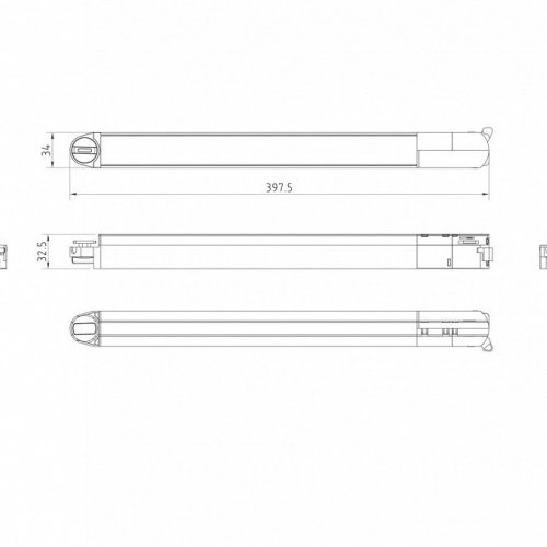 Трековый светильник Maytoni BASIS TR000-1-10W3K-W