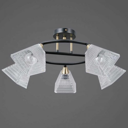 Люстра Illumico IL0850-5CSQ-25BKAB ELITE Люстра Illumico IL0850-5CSQ-25BKAB ELITE