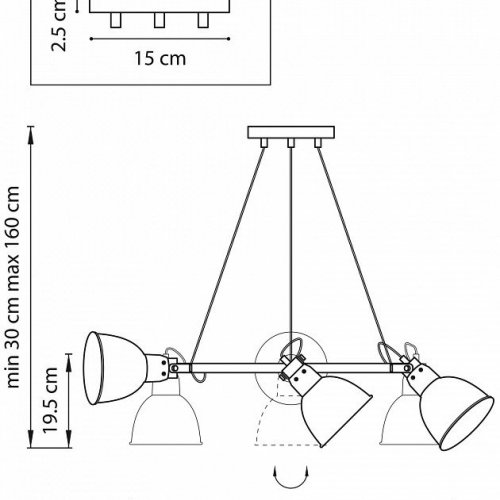Подвесная люстра Lightstar Acrobata 761164